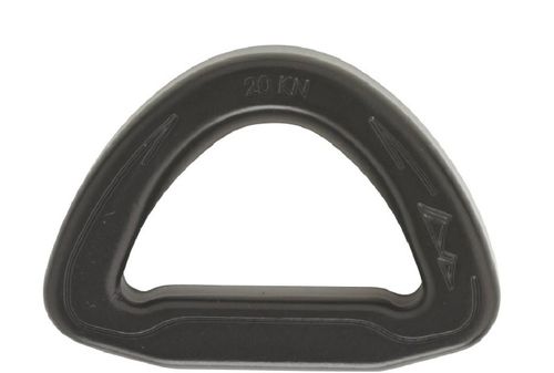 AustriAlpin D-Ring 25mm schwarz